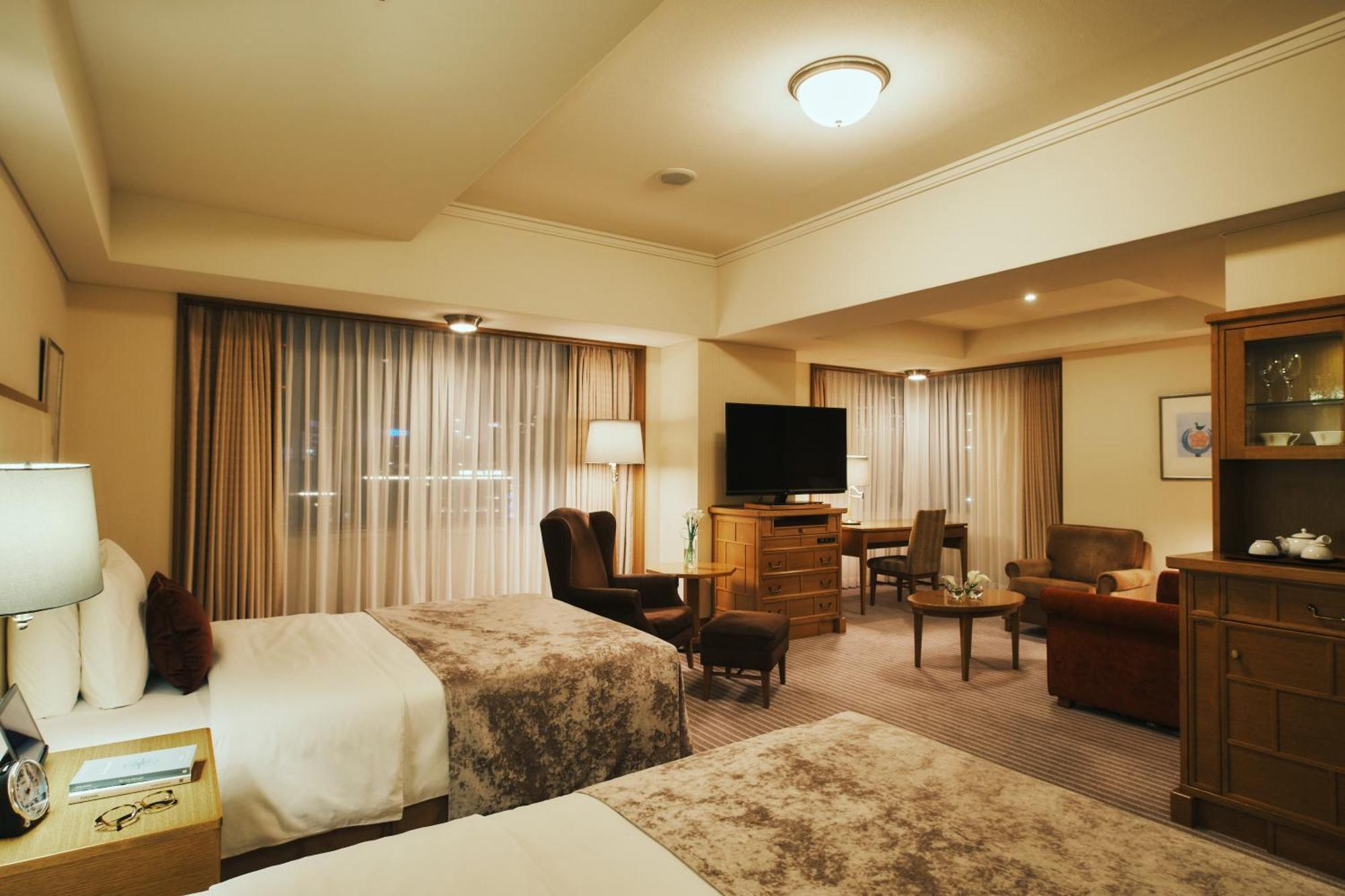 Imperial Hotel Tokyo Esterno foto A suite at the hotel